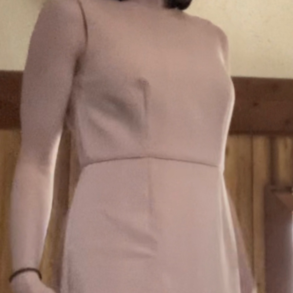 Ann Taylor | Blush Pink Sheath Dress, Sz 0P Petite